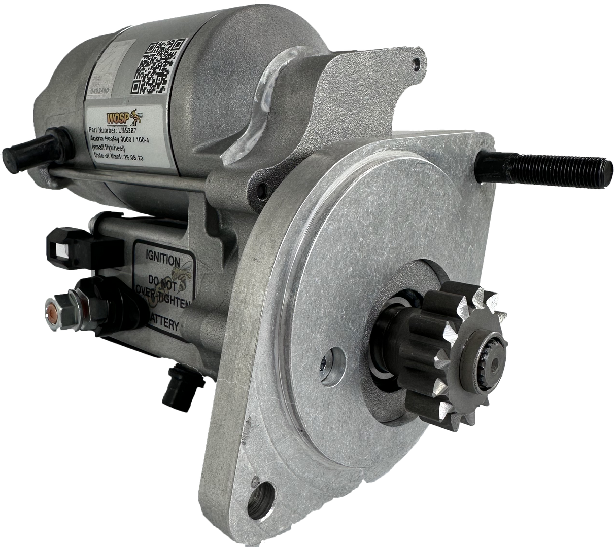 Wosp Austin Healey 3000 / 100-4 (small flywheel) high torque starter motor (LMS387)