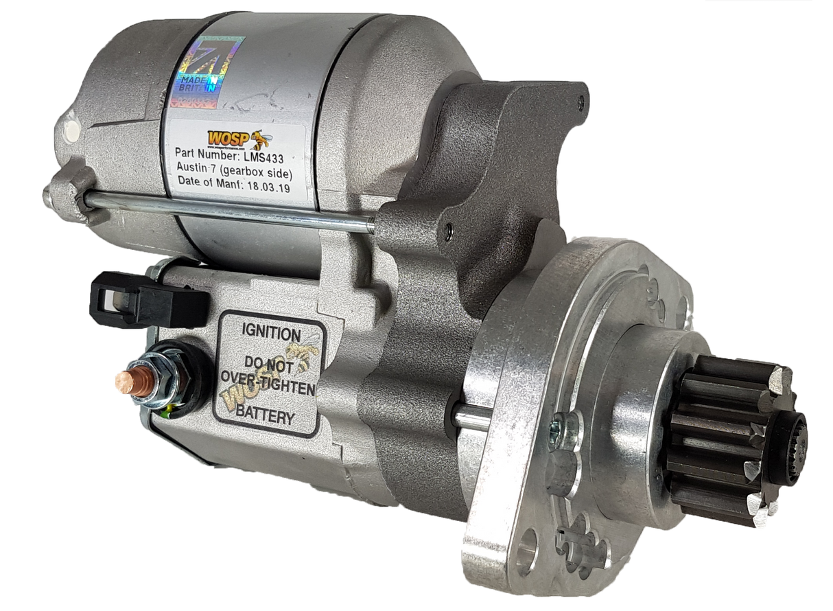 Wosp Austin 7 (Transmission Side) high torque starter motor (LMS433)