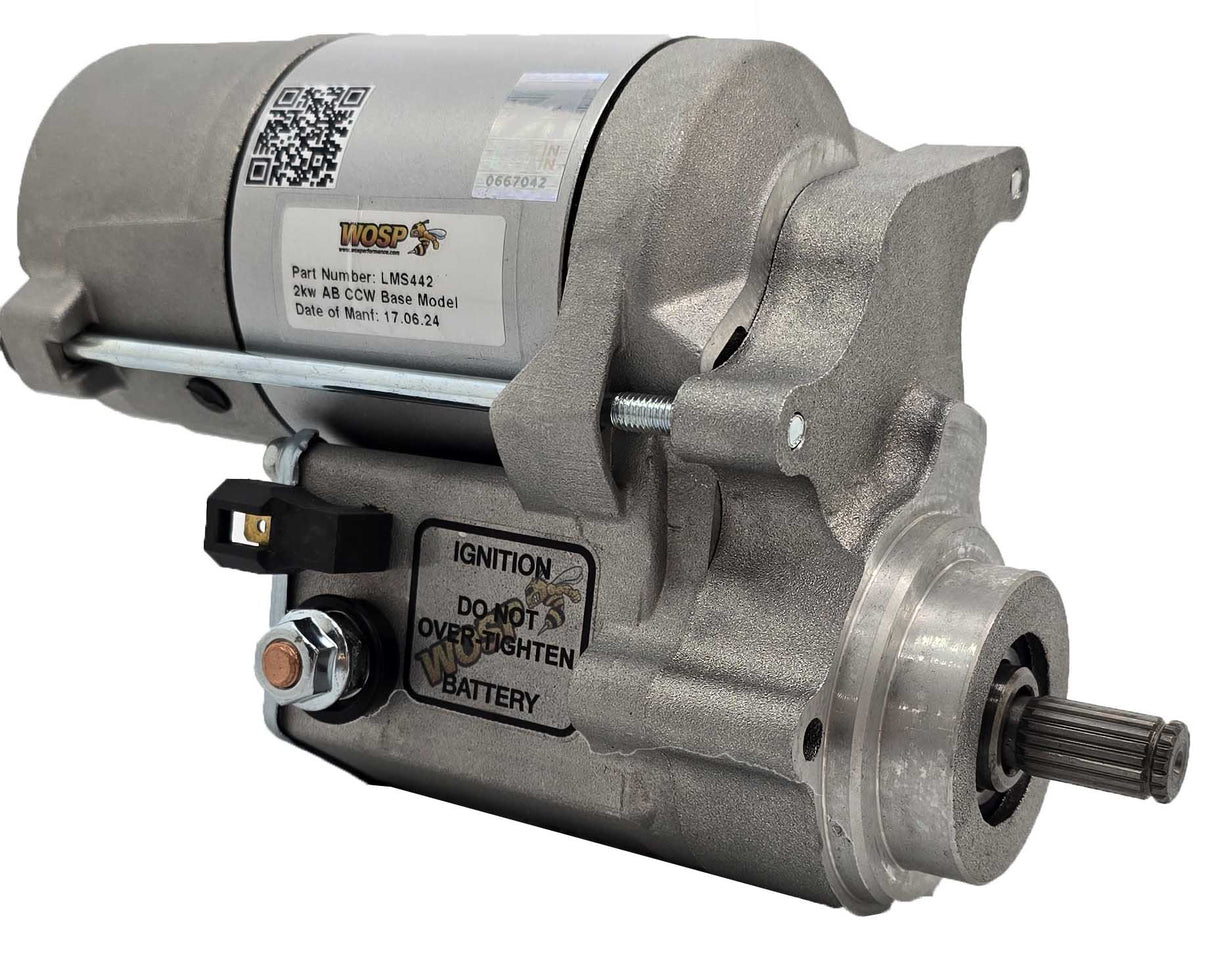 Wosp 2.0kW counterclockwise base model 12V high torque starter motor (LMS442)