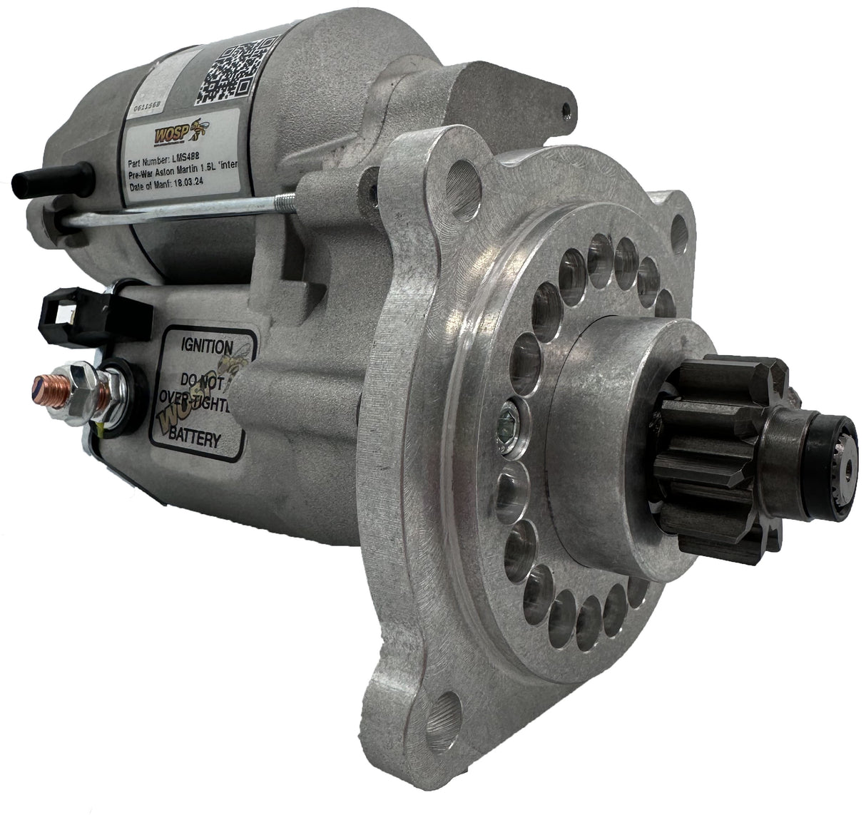 Wosp Aston Martin Pre-War 1.5L 'international' high torque starter motor (LMS488)