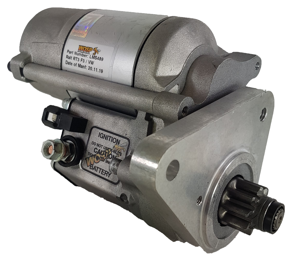 Wosp Ralt RT3 F3 / VW high torque starter motor (LMS489)