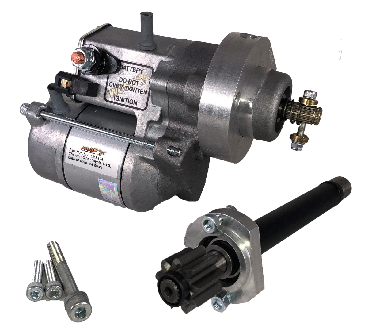 Wosp Chevron GT3 (Toyota & LS engine) high torque starter motor (LMS499)