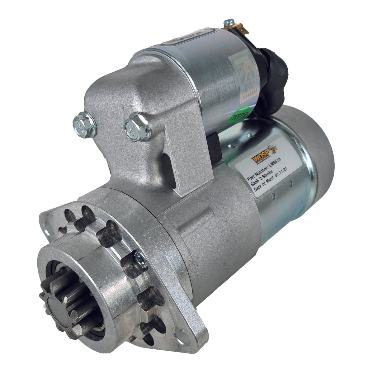 Wosp Saab 2-Stroke slimline starter motor (LMS513)