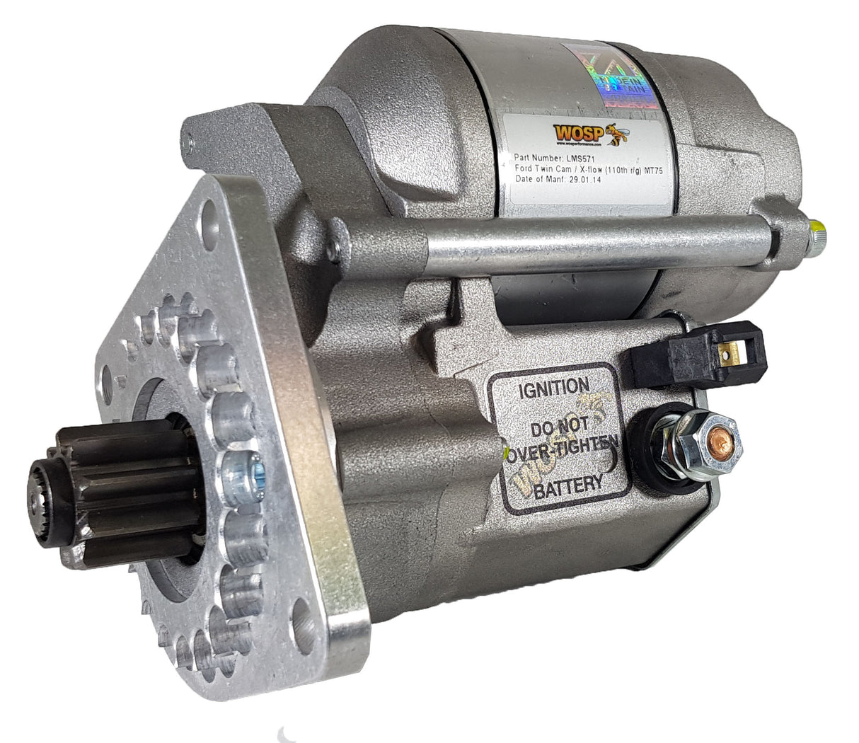 Wosp Ford X-Flow - MT75 transmission (110 tooth ring gear) high torque starter motor (LMS571)