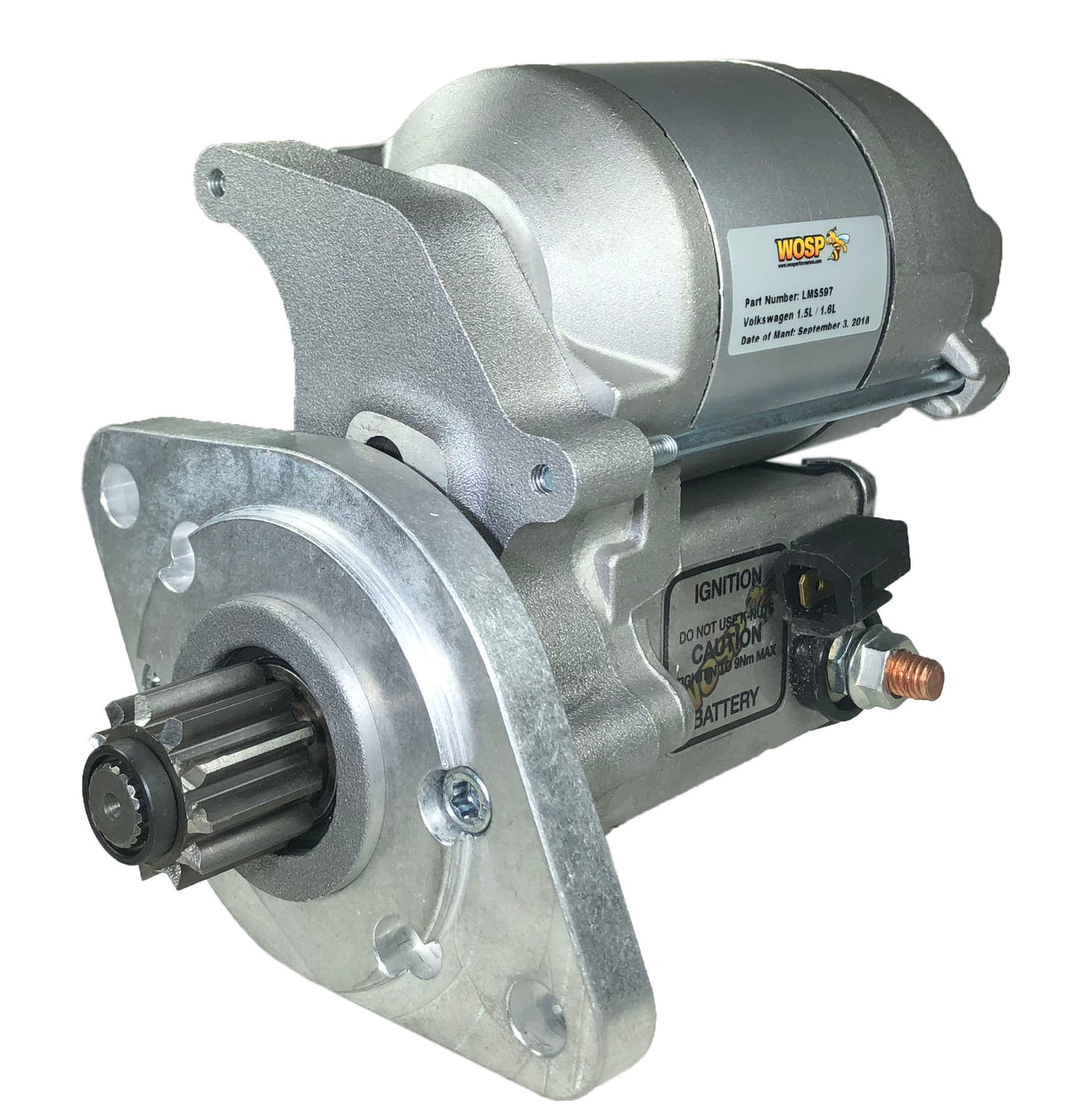Wosp Austin / MG / Rover / VW various high torque starter motor (LMS597)
