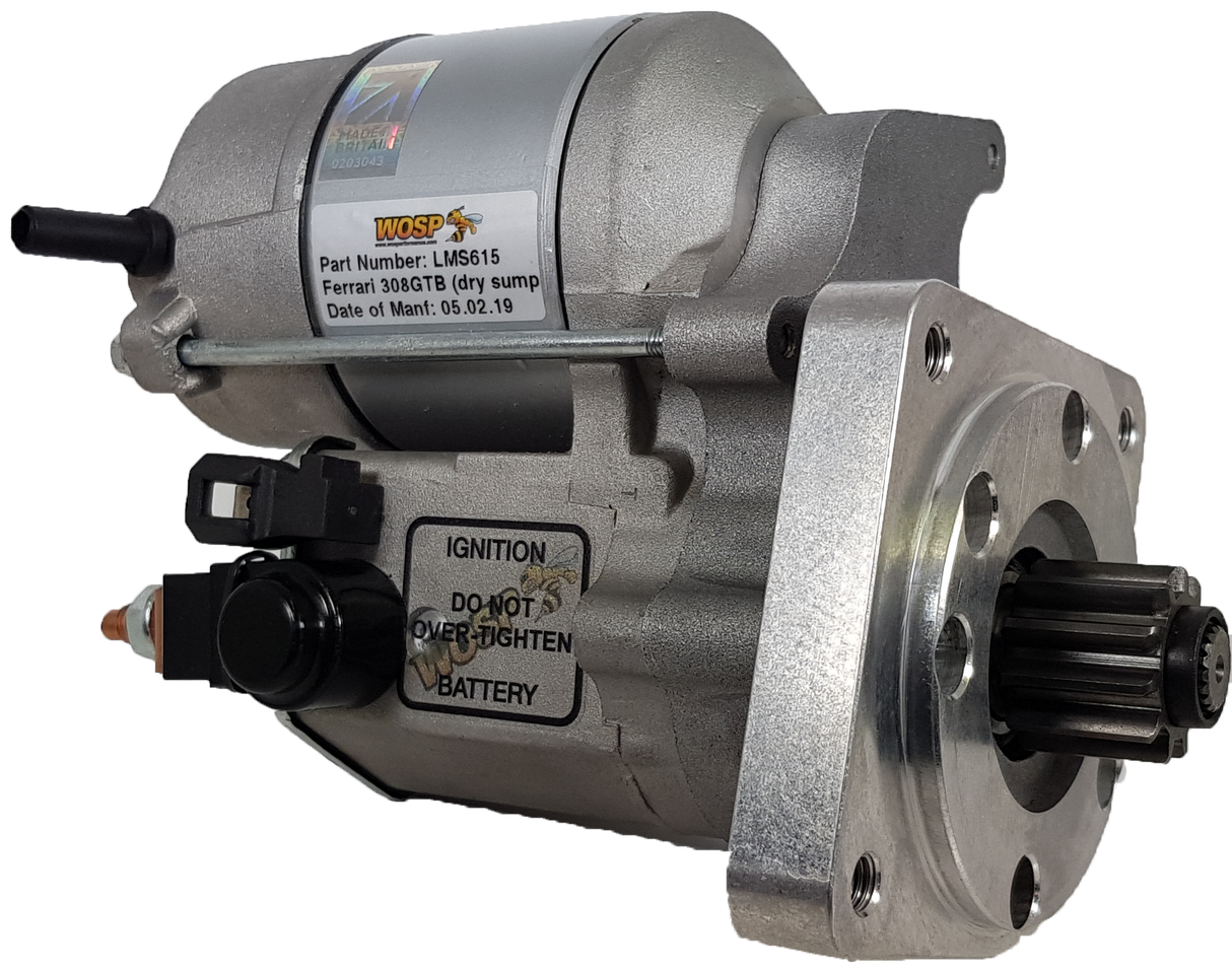 Wosp Ferrari 308 GTB (early) high torque starter motor (LMS615)