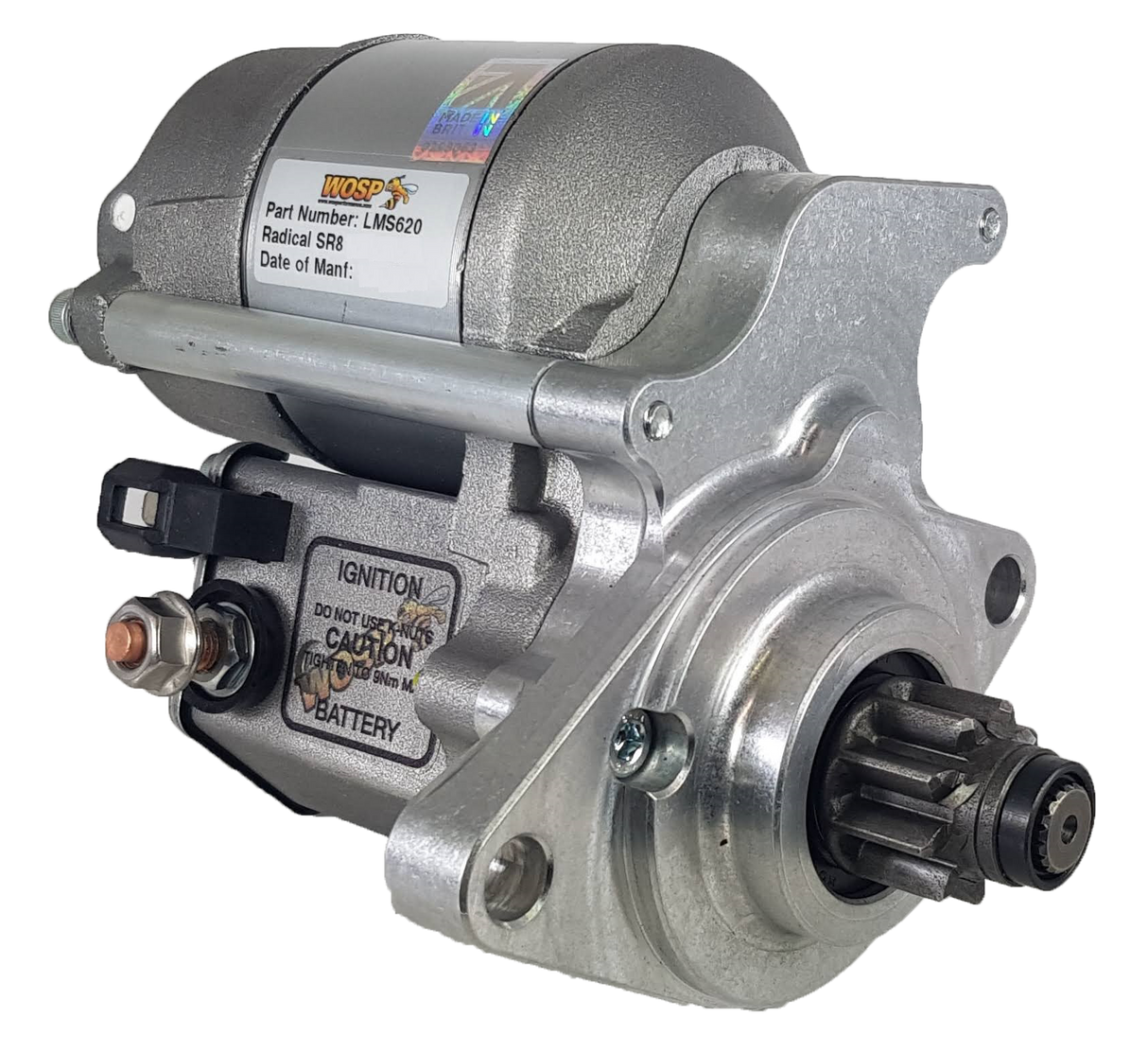 Wosp Honda / Radical SR8 / Rover various high torque starter motor (LMS620)