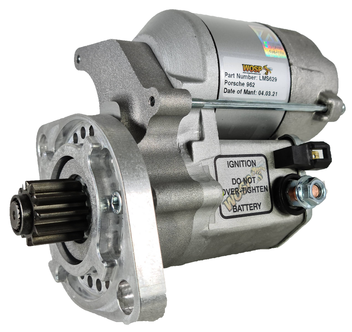 Wosp Porsche 962 high torque starter motor (LMS629)