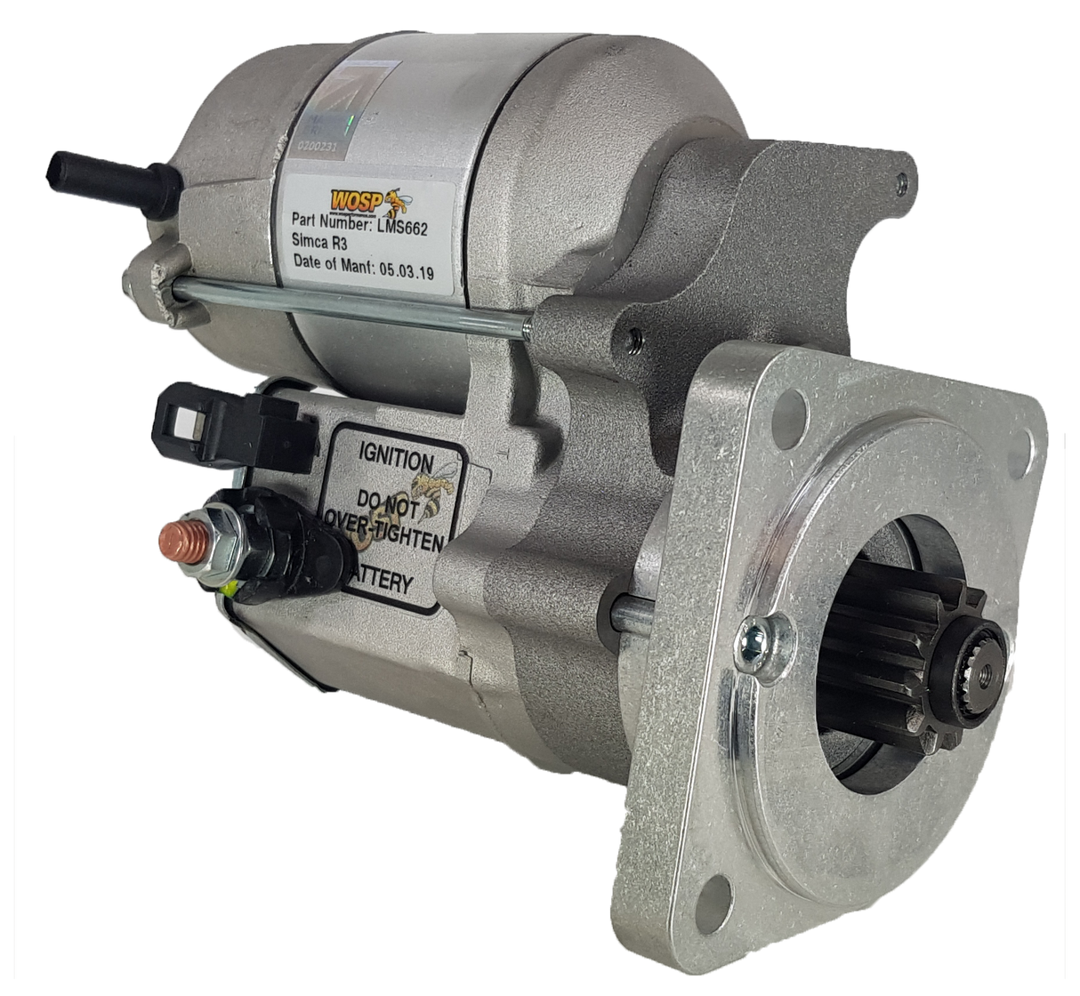 Wosp Matra / Simca / Talbot various (LH) high torque starter motor (LMS662)