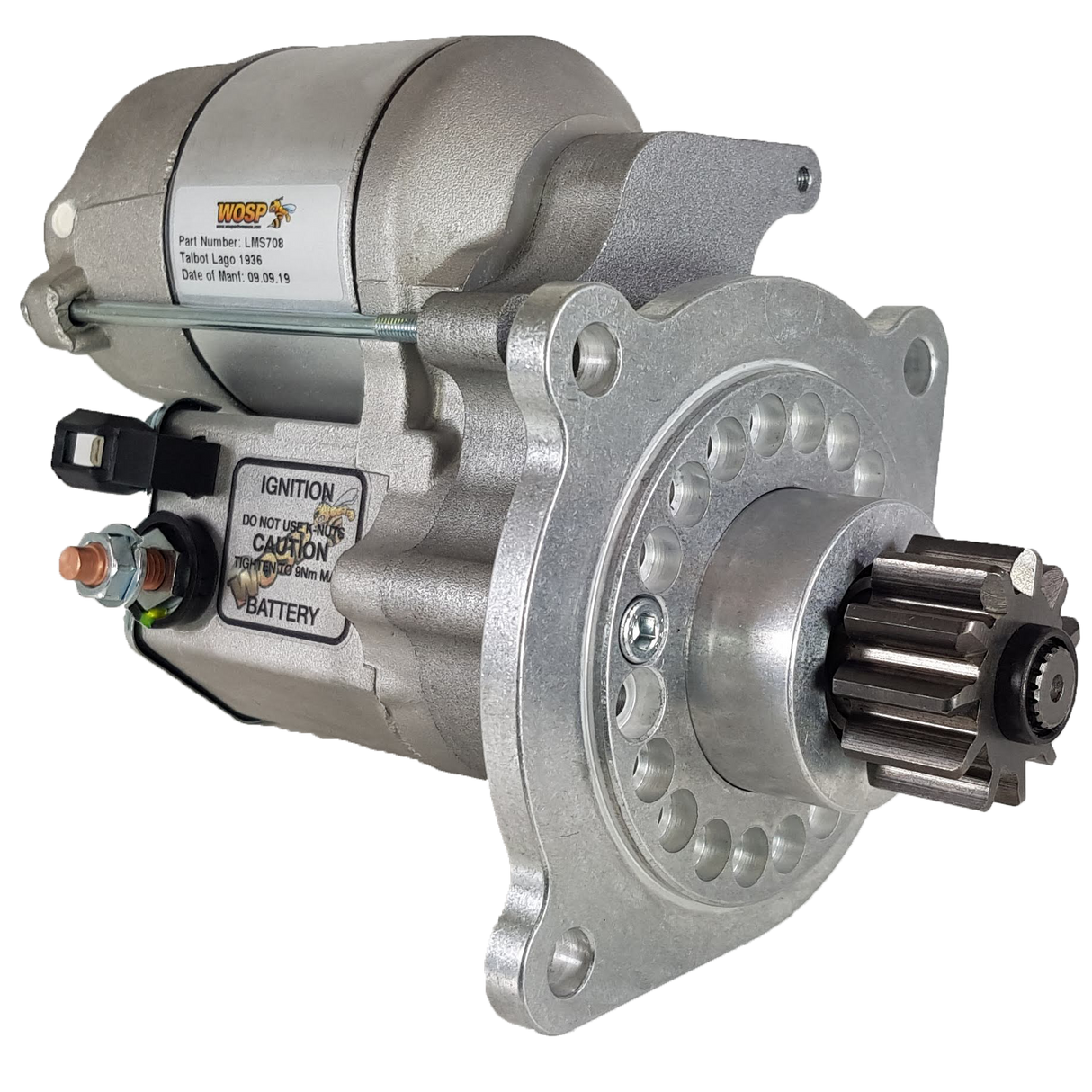 Wosp Talbot Lago 4L high torque starter motor (LMS708)