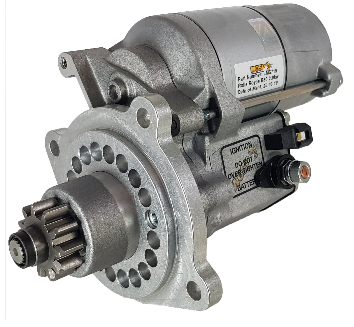 Wosp Rolls Royce B40 / 60 / 80 Military engine super-duty starter motor (LMS719)