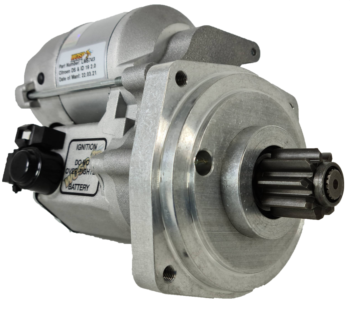 Wosp Citroen DS / Citroen ID '69-On high torque starter motor (LMS743)