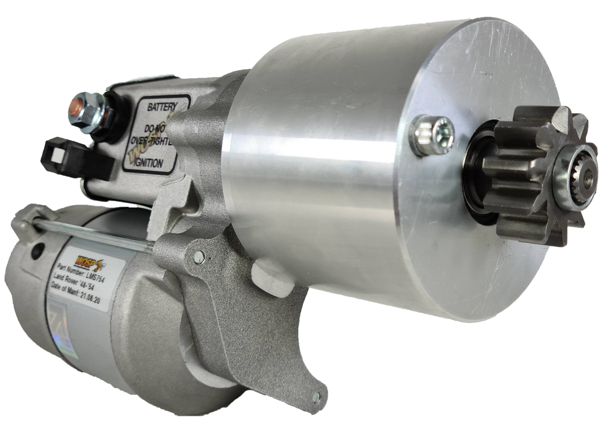 Wosp Land Rover Series 1 '48 - '54 (cradle mount) high torque starter motor (LMS754)