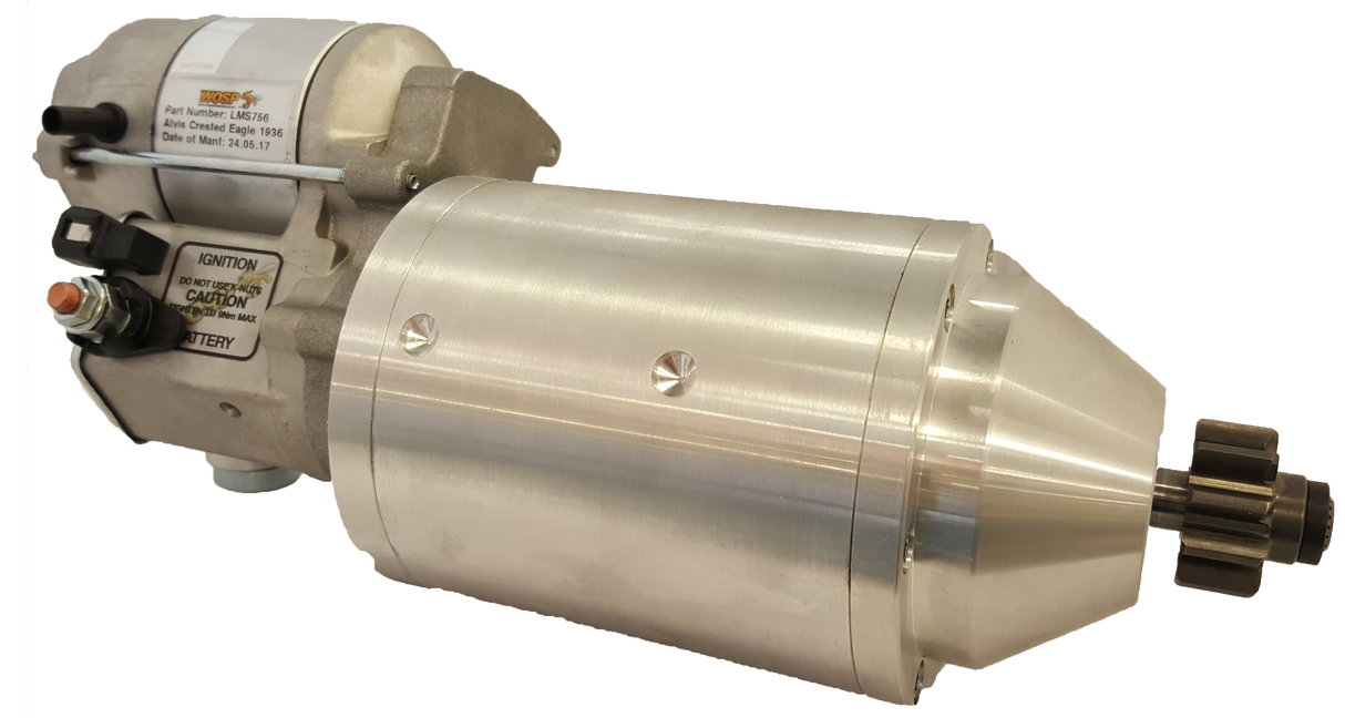 Wosp Alvis Crested Eagle high torque starter motor (LMS756)