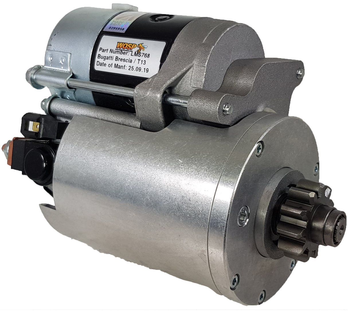 Wosp Bugatti Brescia / T13 (100mm cradle) high torque starter motor (LMS768)