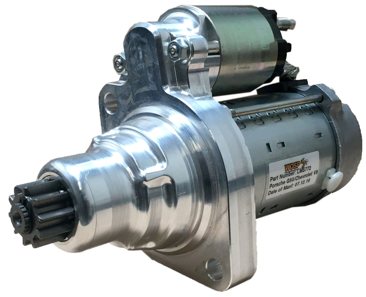 Wosp Chevrolet V8 / Porsche G50 high performance starter motor (LMS772)