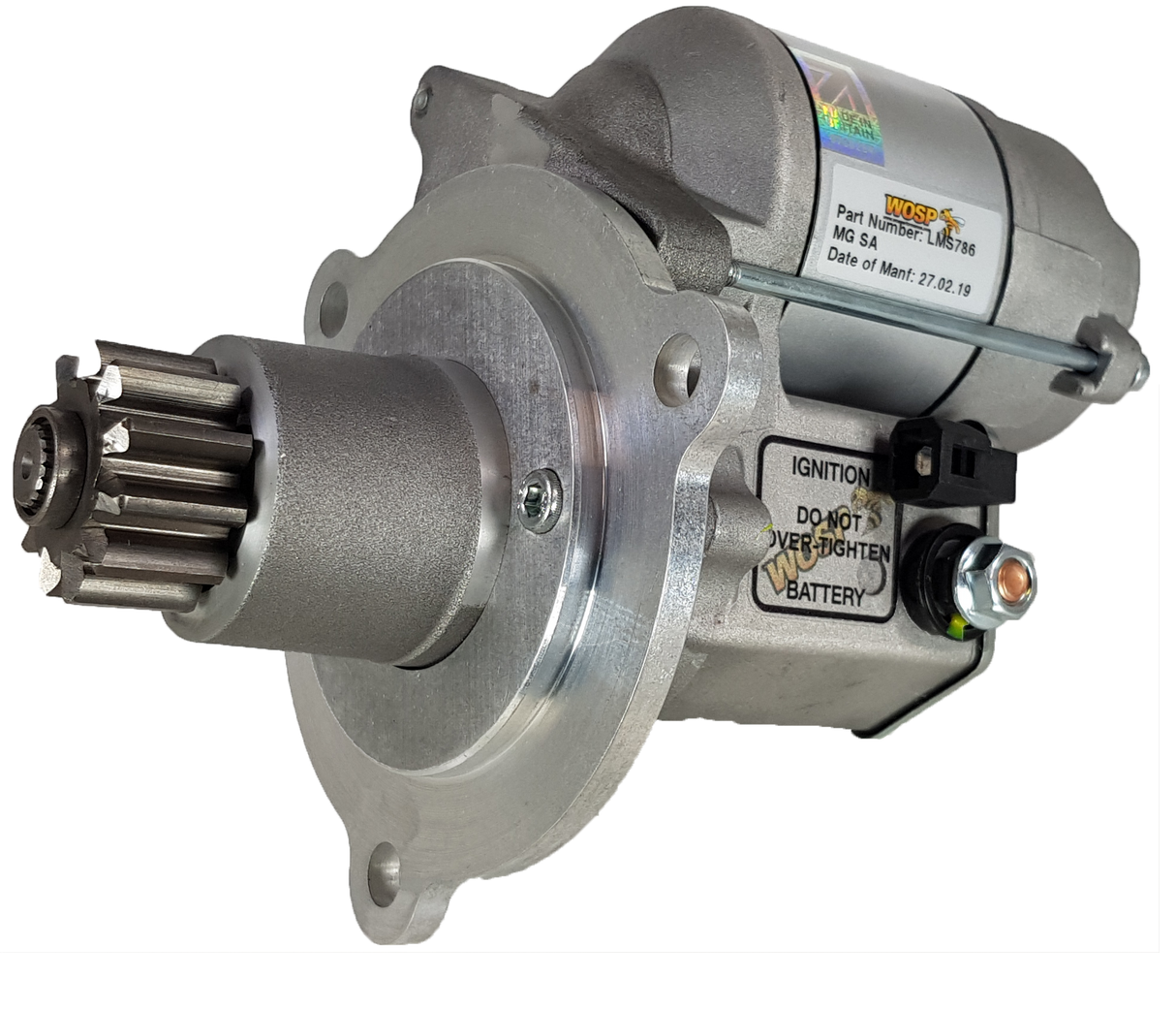 Wosp MG SA high torque starter motor (LMS786)