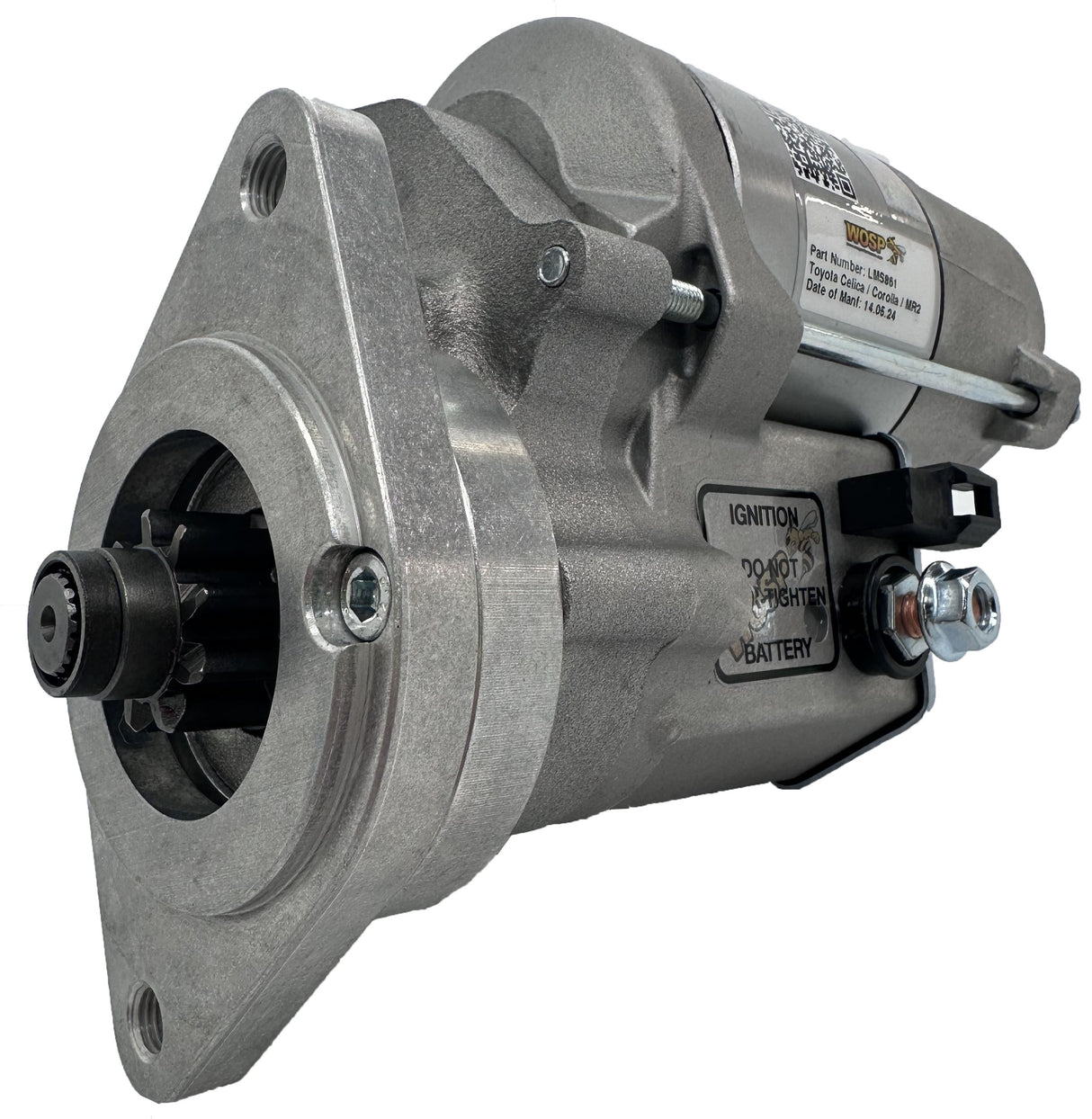 Wosp Toyota Celica / Corolla / MR2 'various' rotatable super-duty starter motor (LMS861)