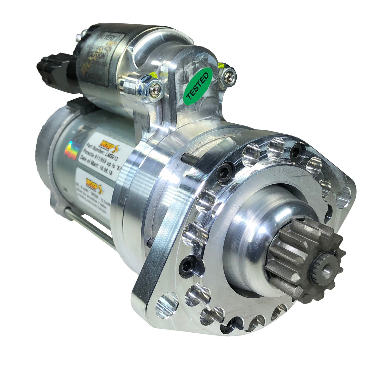 Wosp Porsche 911 / 912 / 959 / VW Beetle / Transporter high performance starter motor (LMS913)