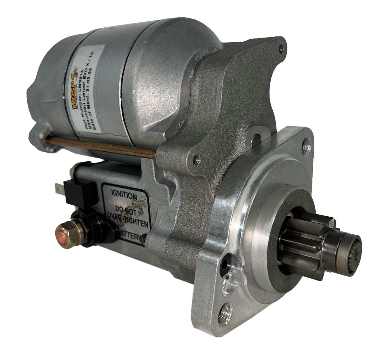 Wosp Mitsubishi Lancer Evo X / Evo 10 high torque starter motor (LMS914)