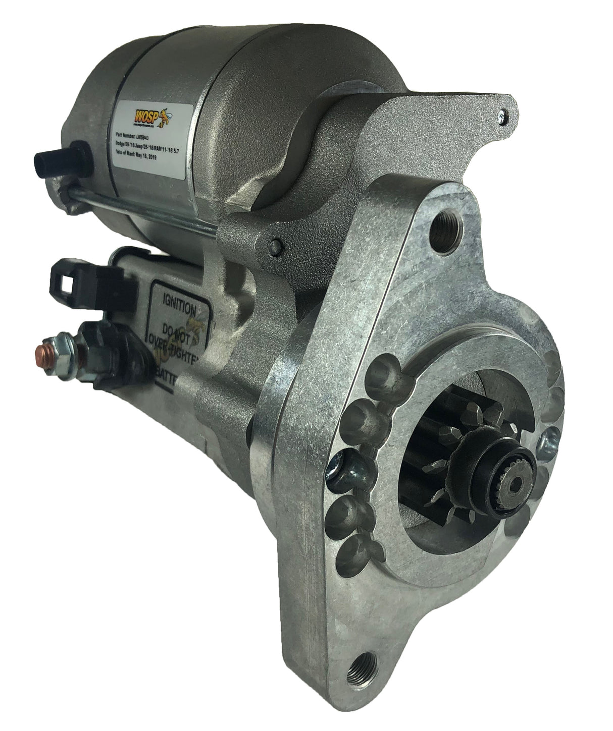 Wosp Dodge / Jeep / Ram high torque starter motor (LMS943)