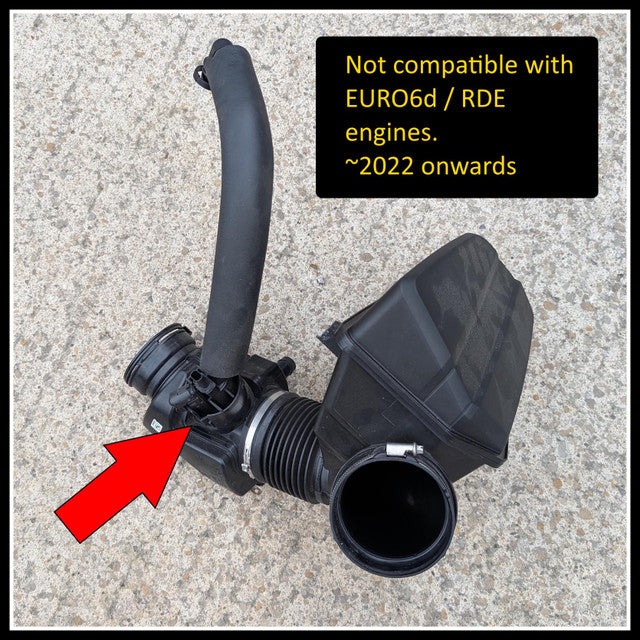 Ramair Pleated Intake Kit with Carbon Fibre Lid for BMW G Series 2.0 B48