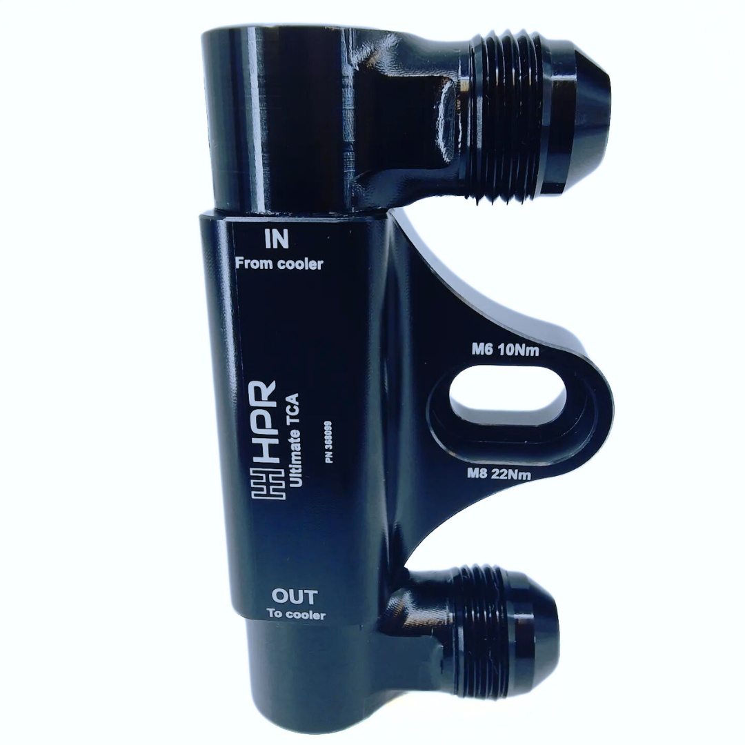 8HP oil cooler adapter HPR Ultimate TCA
