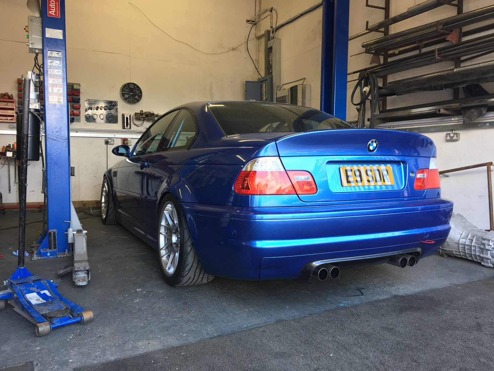 E46 M3 Track Car Exhaust