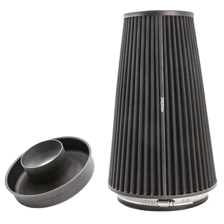 Ramair Ramair Pleated 83mm (3.25inch) ID Neck XLarge Cone Air Filter with Velocity Stack and Coupling