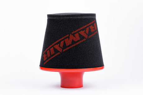 Ramair Ramair Large Foam Filter Aluminium Base 80mm (3.1inch) OD Red