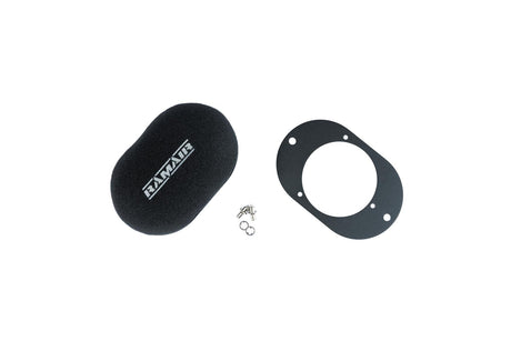 Ramair Domed Carb Air Filter & Baseplate to fit Weber 23/32 TLD  - 40mm Internal Height