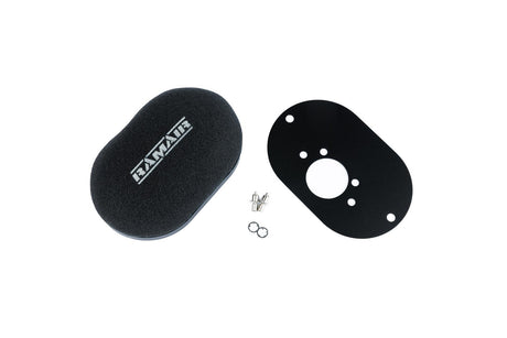 Ramair Domed Carb Air Filter & Baseplate to fit SU HIF6, HIF44 1.7in  - 65mm Internal Height