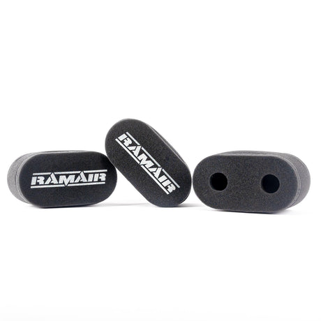 Ramair Carb Sock Foam Air Filters Caged 3x 84mm - Medium