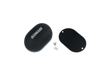 Ramair Domed Carb Air Filter & Blank Baseplate - 100mm Internal Height