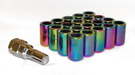 Tuner Wheel Nuts Neochrome