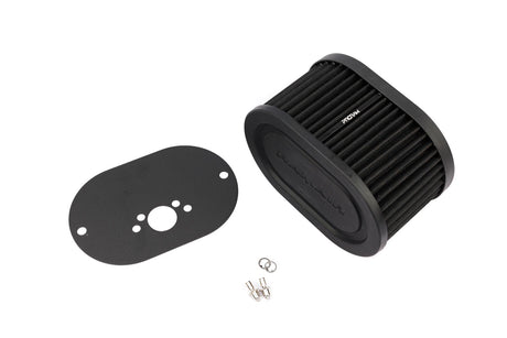 Ramair Pleated Carburettor Air Filter Baseplate to fit SU HS4, HIF4, HIF38 1.5in 100mm
