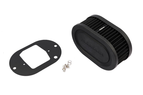 Ramair Pleated Carburettor Air Filter  Baseplate to fit Weber 32/34 DFT 65mm Int Height