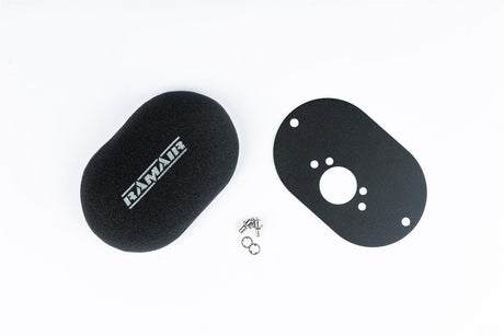 Ramair Domed Carb Air Filter & Baseplate to fit SU HS6 (Mini Offset)  - 65mm Internal Height