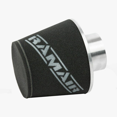 Ramair Ramair Large Foam Filter Aluminium Base 100mm (3.9inch) OD SIlver