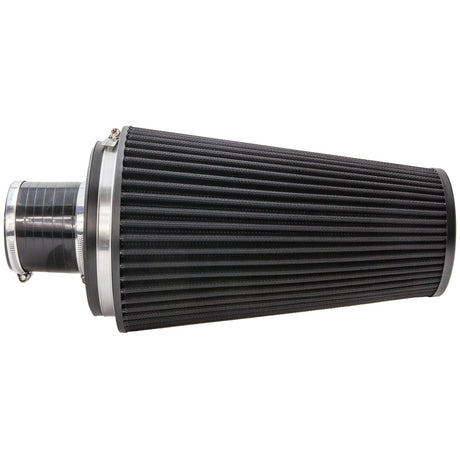 Ramair Ramair Pleated 90mm (3.5inch) ID Neck XLarge Cone Air Filter with Velocity Stack and Coupling