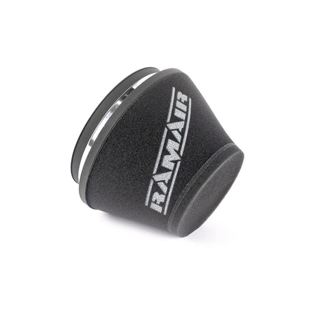 Ramair Ramair 90mm (3.5inch) ID Neck Medium Cone Air Filter with Velocity Stack and Coupling