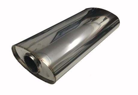 304 Stainless Steel 7x4" Oval Silencer