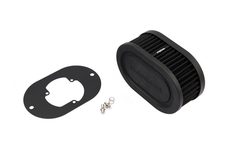 Ramair Pleated Carburettor Air Filter Baseplate to fit Pierburg 2B2, 2B4, 2B5 - 65mm