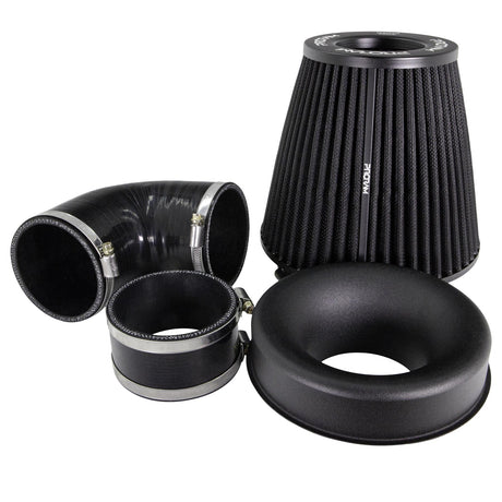 Ramair Performance Pleated Induction Kit for MK2 Focus ST - Black Hoses