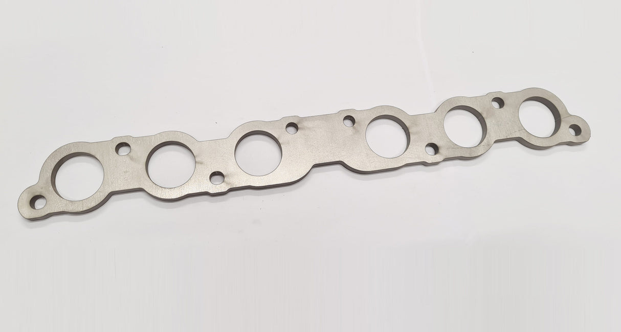 Walton Motorsport 304 Stainless Steel Head Flange (Ports for Stubs) - Toyota 2JZ GE - Fibre Laser Cut