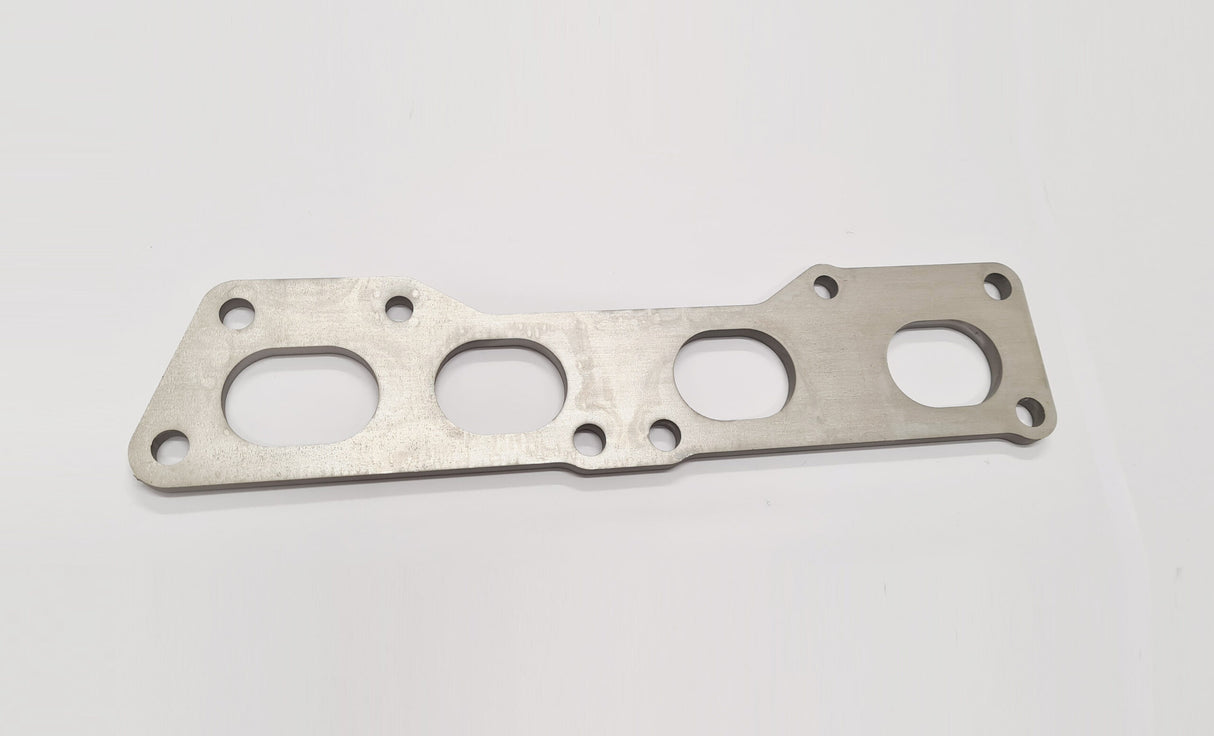 Walton Motorsport 304 Stainless Steel Head Flange (Ports for Stubs) - Toyota 3SGTE Rev3 - Fibre Laser Cut