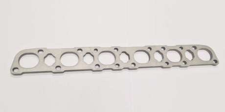 Walton Motorsport 304 Stainless Steel Head Flange (Ports for Stubs) - Nissan RB20/25/26 - Fibre Laser Cut