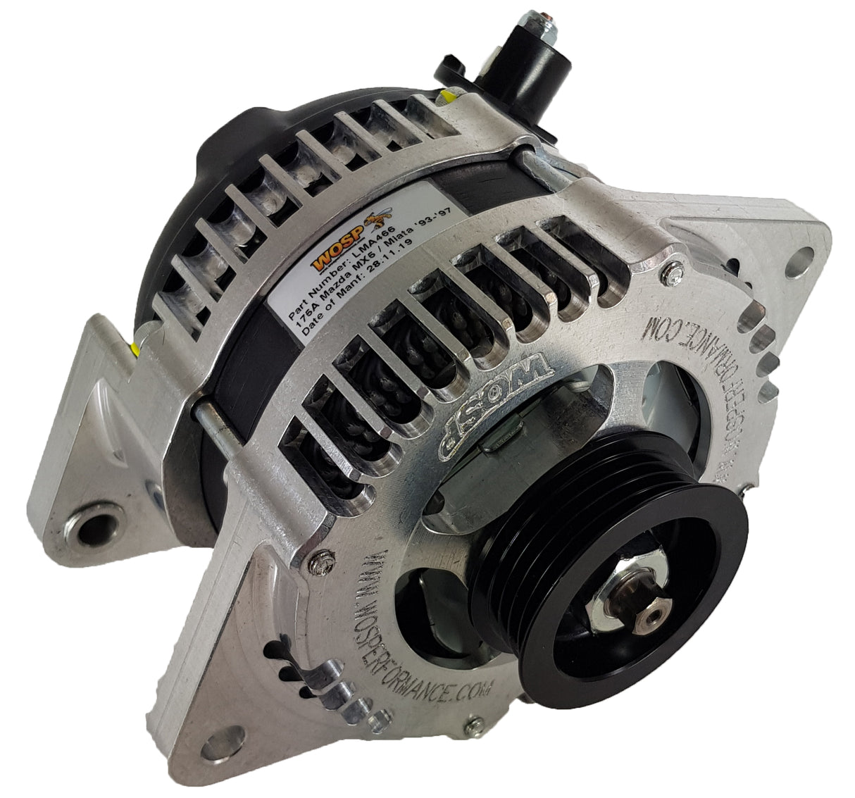 Wosp Kia & Mazda 'Various'  175A Alternator (8mm Adjuster)