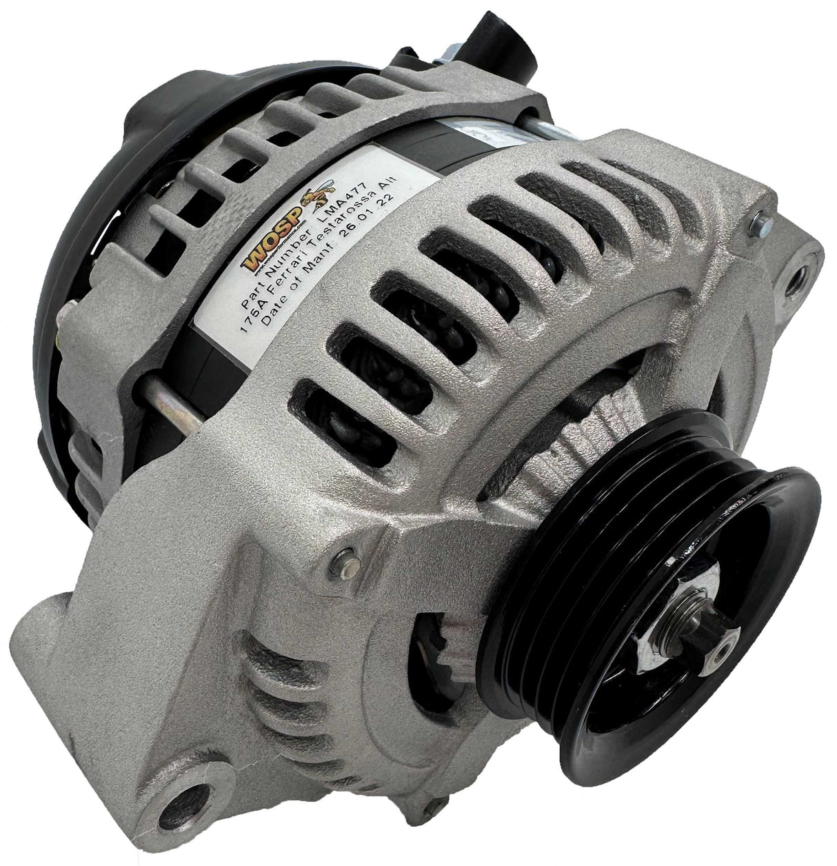 Wosp Ferrari Testarossa 175A Alternator (multi-groove pulley)