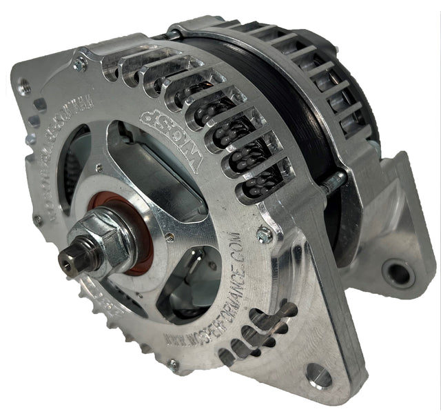 Wosp 320A (180°) Universal 3-Lug Billet case Race Alternator